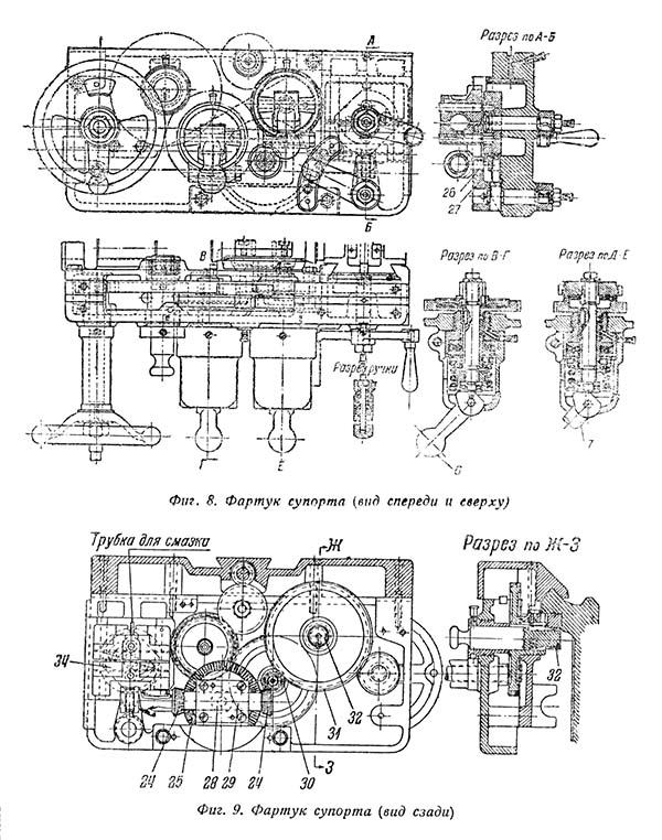 Фартух супорта токарного верстата токарно-гвинторізного верстата 161-а Фартух супорта токарного верстата токарно-гвинторізного верстата 161-а